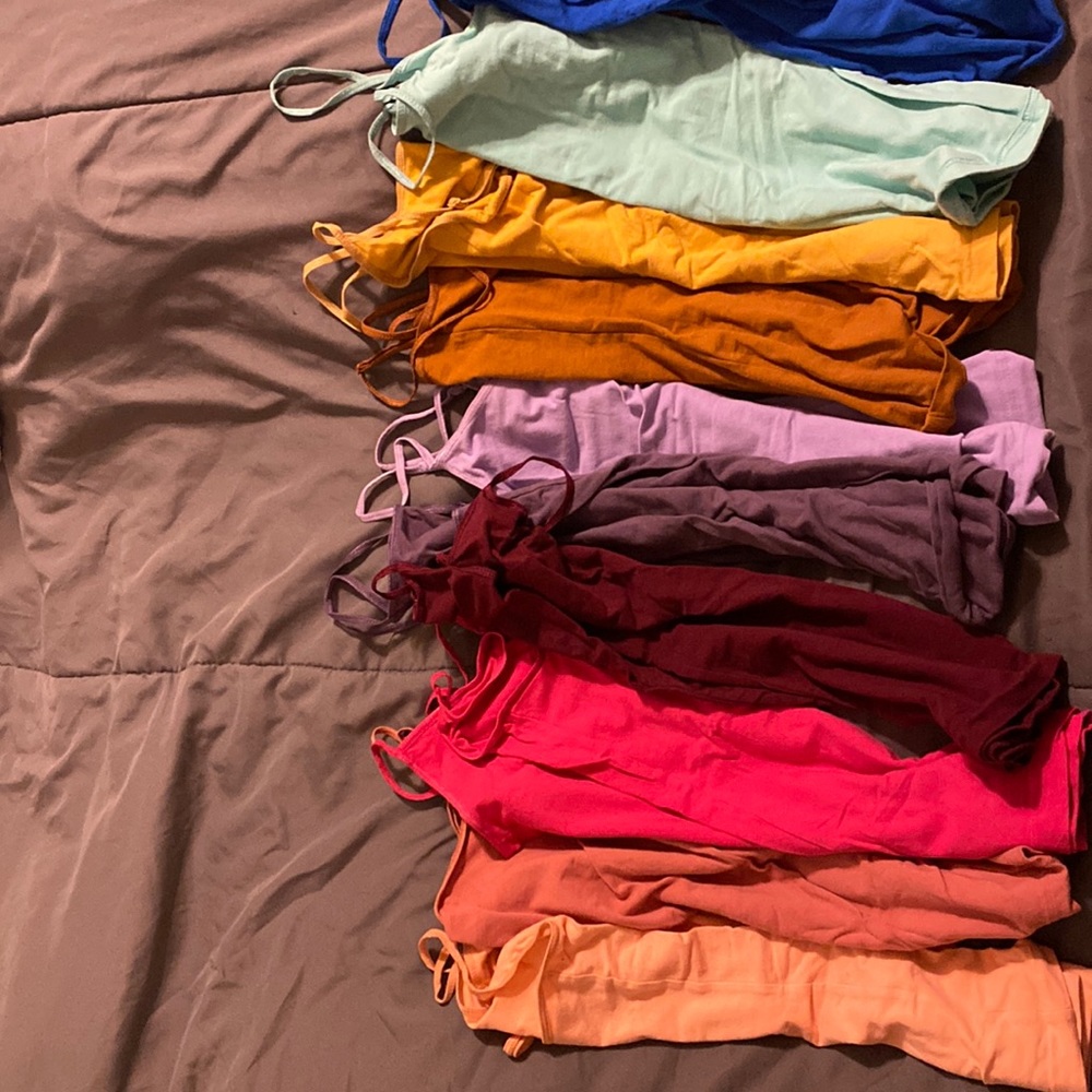 Multiple Arizona camis and one loft tank top for sale. All in great condition.